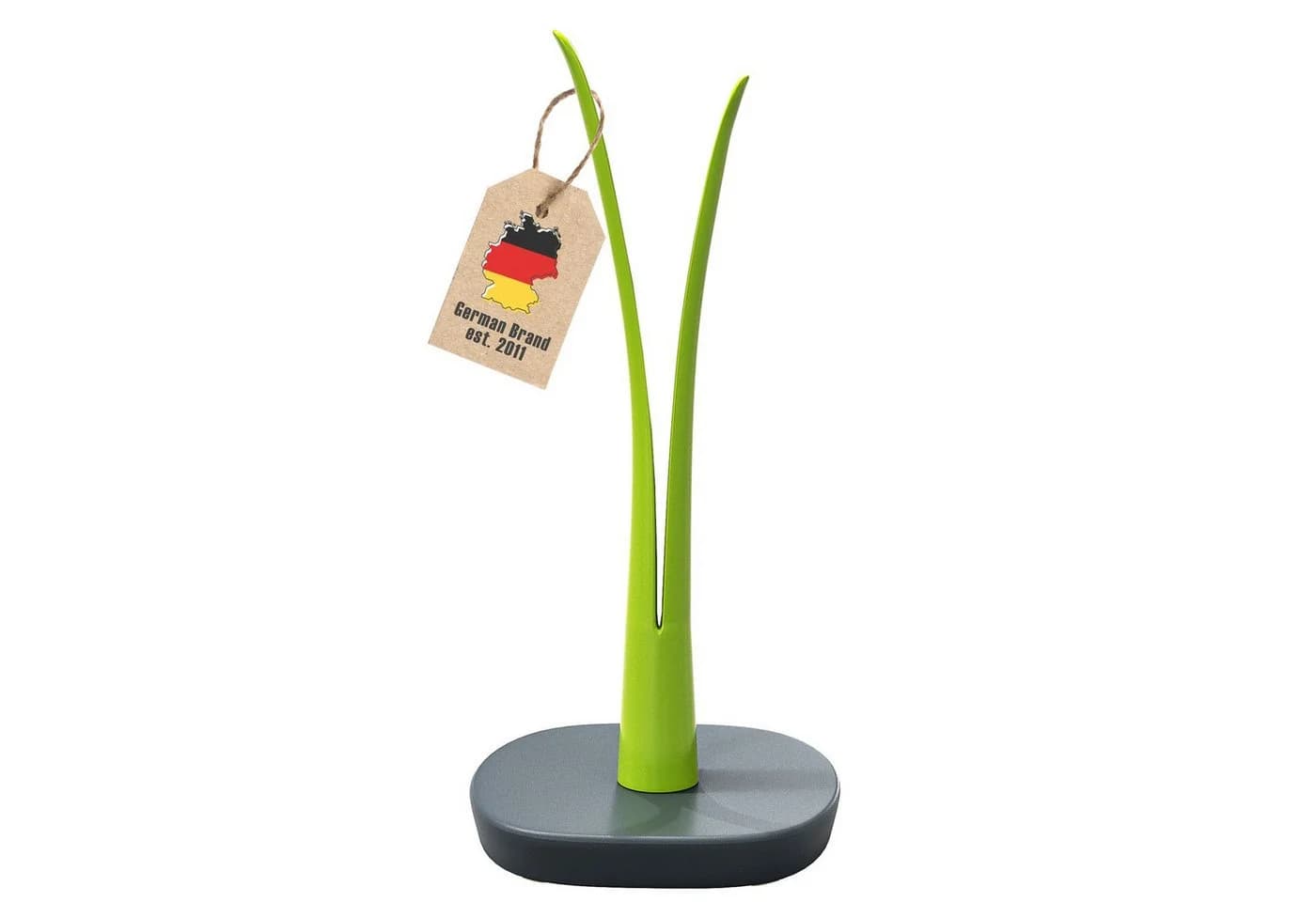 Intirilife Küchenrollenhalter Grün Blatt-Optik Kunststoff - Bild 2