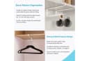Intirilife Küchenrollenhalter 2x Weiß Z-Form Steckhalterung Bild 5