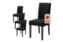 Intirilife Stuhlhusse Schwarz Elastisch 38-45 cm Bild 2