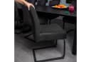 Intirilife Stuhlhusse Schwarz Elastisch 38-45 cm Bild 3