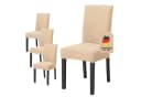 Intirilife Stuhlhusse Beige Elastisch 38-45 cm Bild 2
