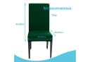 Intirilife Stuhlhusse Grün Elastischer Stuhlbezug Bild 4