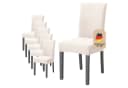 Intirilife Stuhlhusse Gemustert Beige Elastisch Bild 2