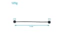 Intirilife Raffhalter Set Schwarz Grau 2-teilig Bild 1