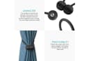 Intirilife Raffhalter Set Schwarz Grau 2-teilig Bild 3