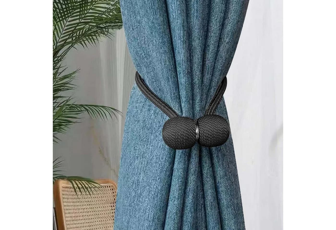 Intirilife Raffhalter Set Schwarz Grau 2-teilig - Bild 5
