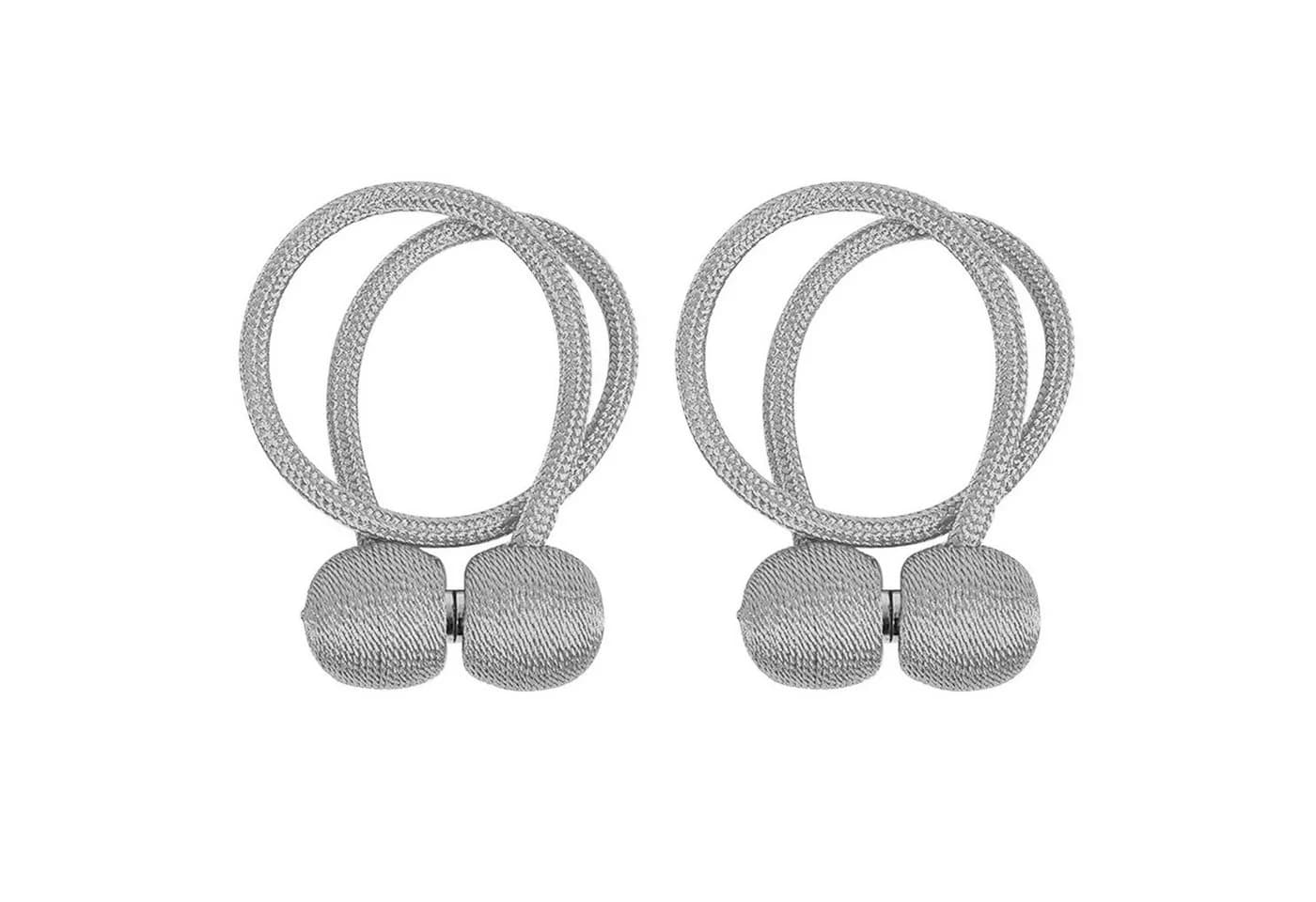 Intirilife Raffhalter Set Grau 2-teilig Magnetisch Bohrlös - Bild 2