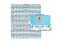 Intirilife Picknickdecke Flamingo Design Wasserdicht Faltbar Bild 2