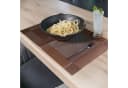 Intirilife Platzset 6-tlg. Braun PVC abwischbar hitzebeständig Bild 4