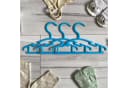 Intirilife Kinderkleiderbügel 10er Set Blau Kunststoff Bild 5