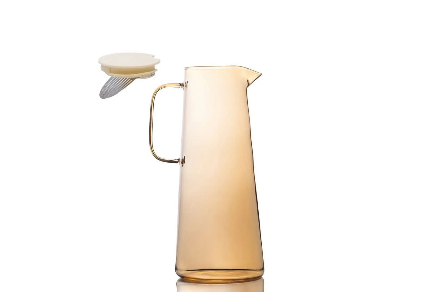Intirilife Glaskaraffe mit Fruchtsieb 1.4 L - Bild 2