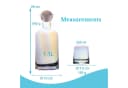 Intirilife Karaffe 5-tlg. mit 4 Gläsern, Glas, Modern Bild 4