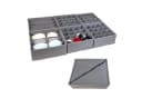 Intirilife Aufbewahrungsbox Set Grau Vlies Organizer Bild 2