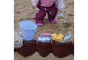 Intirilife Sandform-Set 9-tlg. Blau Silikon Strandspielzeug Bild 5
