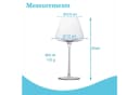 Intirilife Weinglas 6-tlg. Kristallglas 600ml Spülmaschinenfest Bild 4