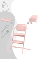 Cybex Lemo 2.0 3in1 Hochstuhl Set mit Babyset Rosa Bild 2