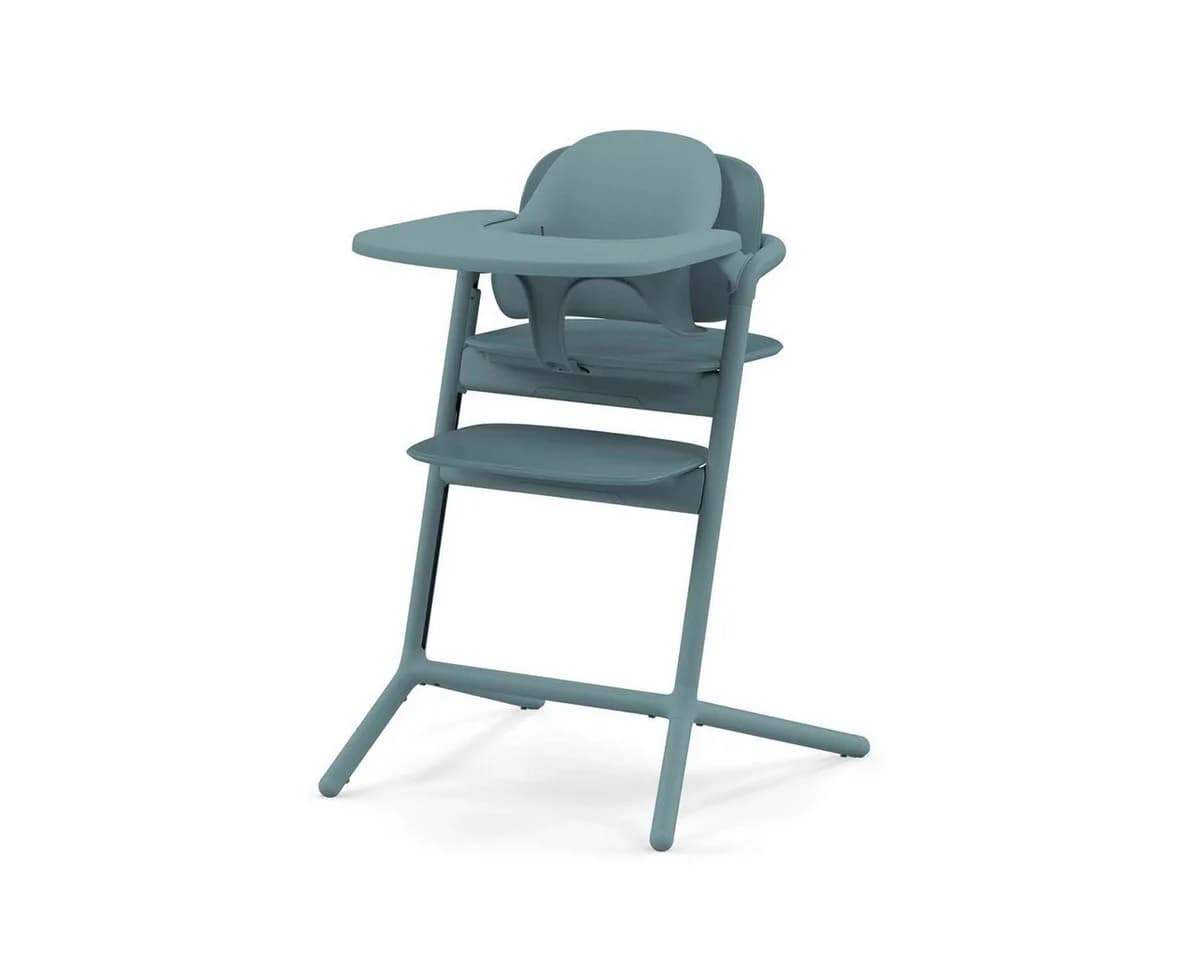 Cybex Lemo 4in1 Hochstuhl Set Blau mit Bouncer Nest - Bild 3