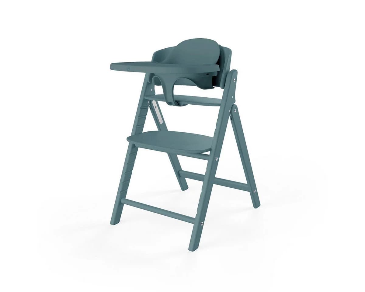 Cybex Hochstuhl Click&Fold 4in1 Blau Buchenholz - Bild 4