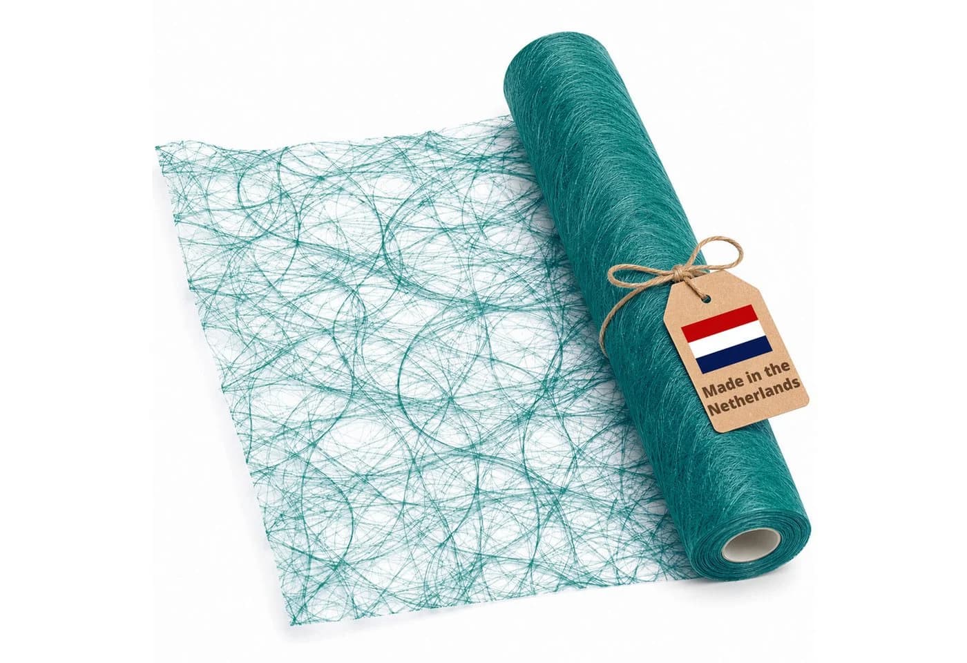 DecoHomeTextil Tischläufer Deco Netz 30cm Breite Petrol/Türkis - Bild 2