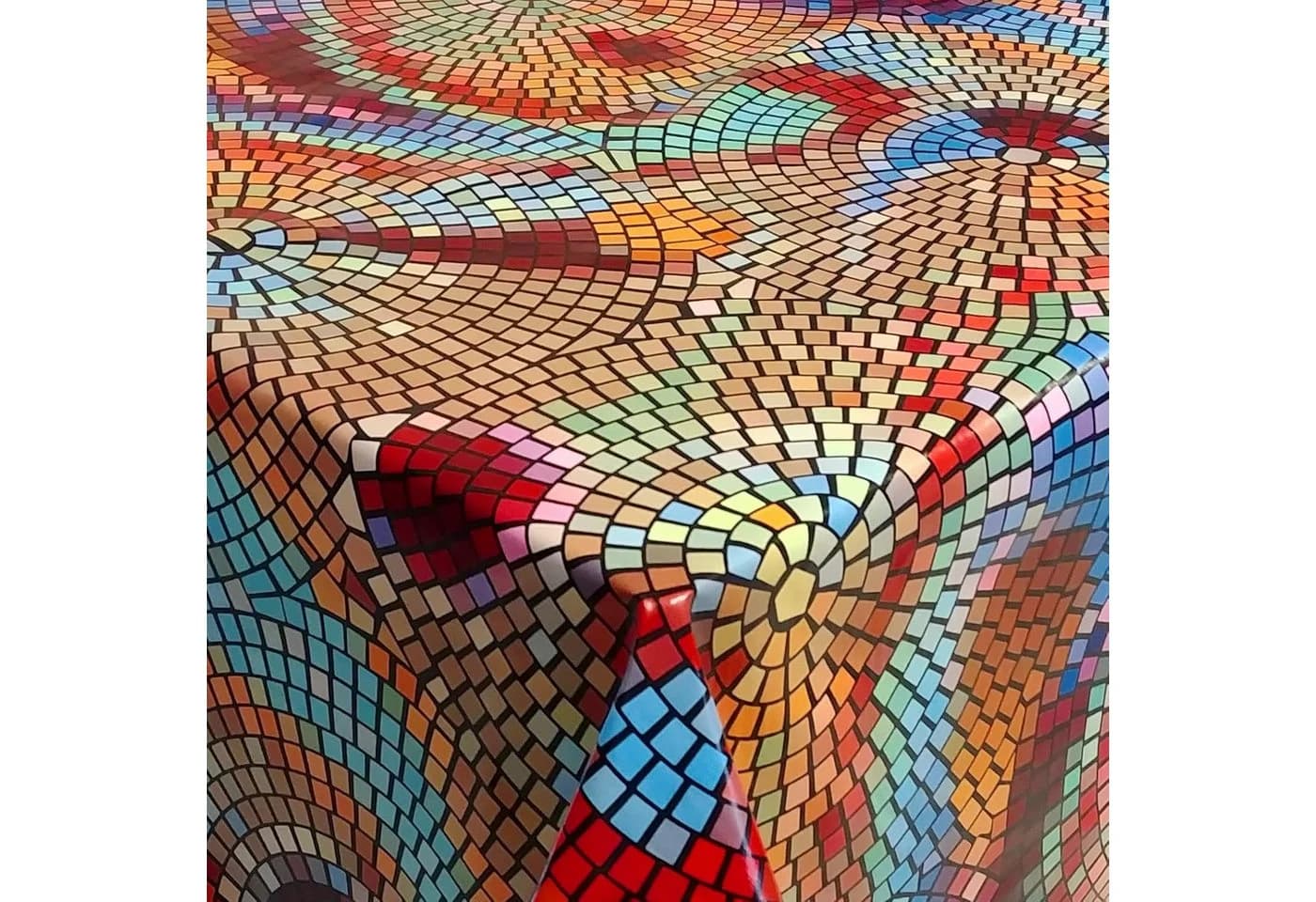 DecoHomeTextil Wachstuch-Tischdecke PVC mit Vliesrückseite - Bild 2