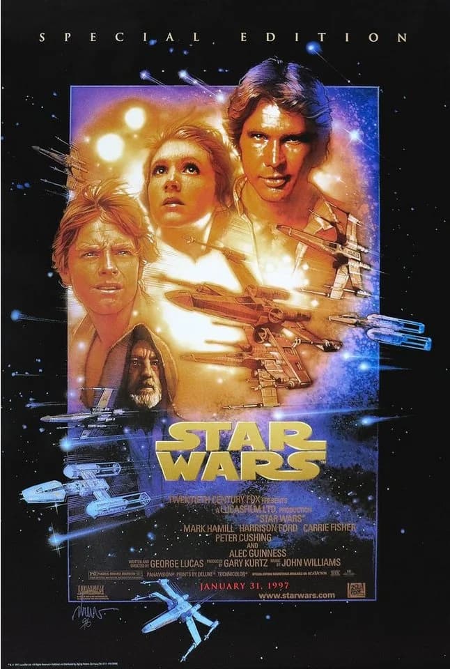 Star Wars Posterset Filmplakat Episode 4 - 6 Special Edition