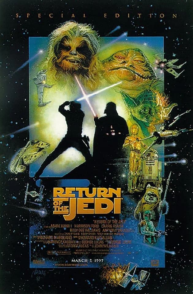 Star Wars Posterset Filmplakat Episode 4 - 6 Special Edition - Bild 4