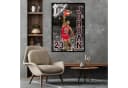 Close Up Poster Michael Jordan 23 Basketball Bild 1