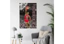 Close Up Poster Michael Jordan 23 Basketball Bild 3