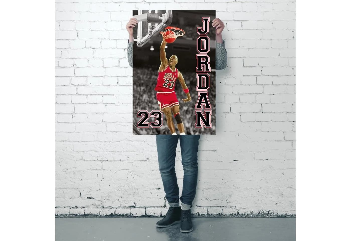 Close Up Poster Michael Jordan 23 Basketball - Bild 4