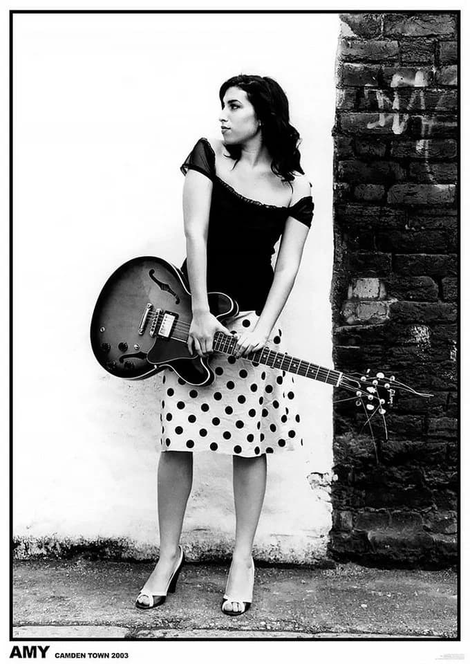 Close Up Poster Amy Winehouse Camden Town Wanddekoration