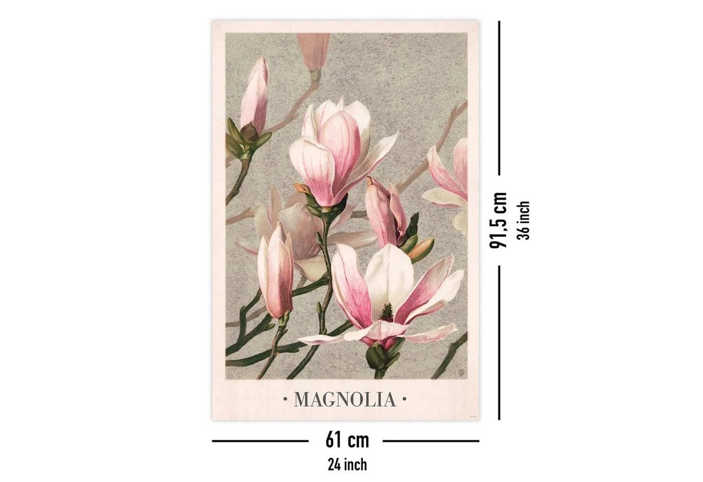Close Up Poster Magnolia Louis Prang & Co 1886 Bunt - Bild 5