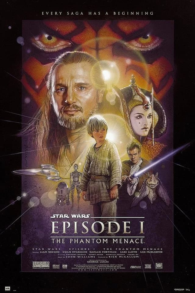 Star Wars Poster 6er-Set Episoden I-VI 61x91,5 cm