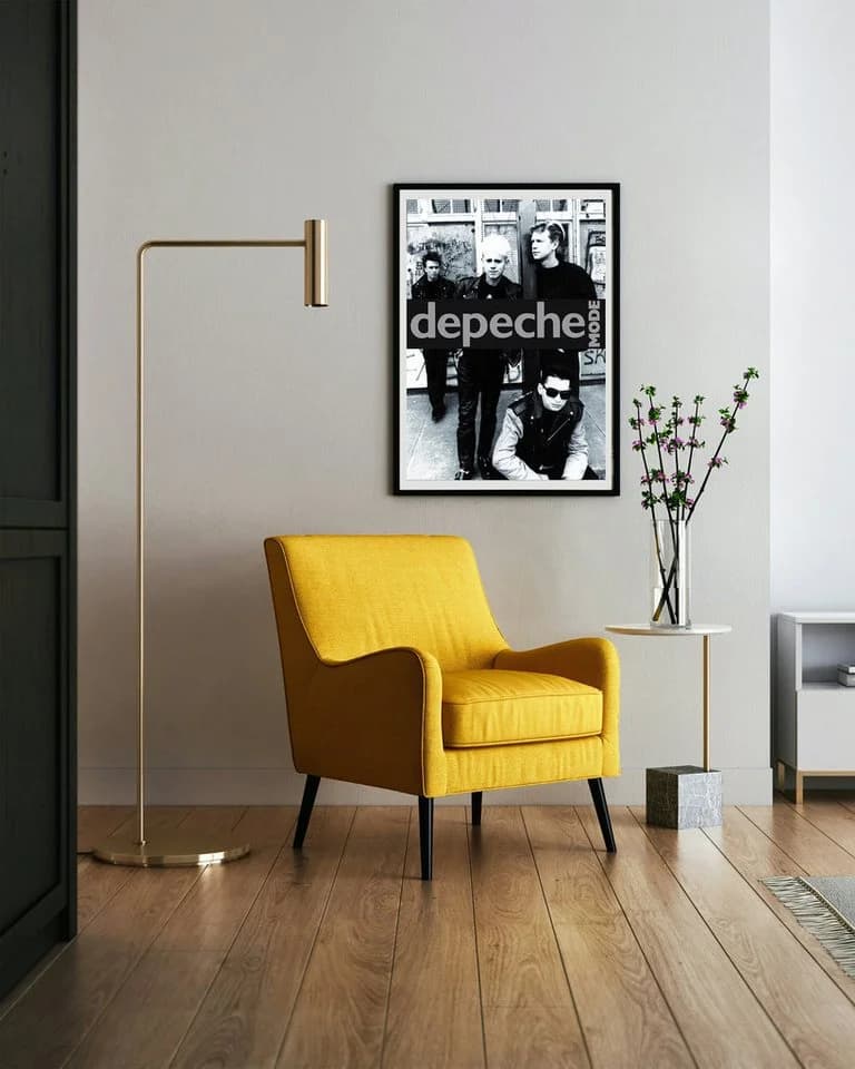 Close Up Depeche Mode Poster Band 59,4 x 84,1 cm