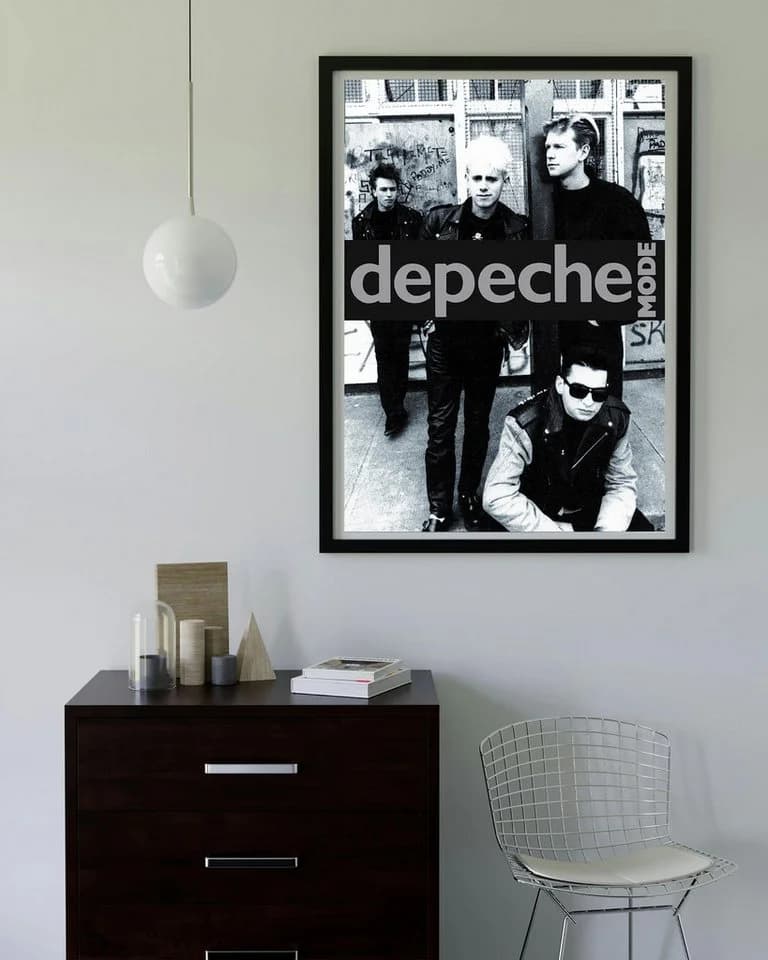 Close Up Depeche Mode Poster Band 59,4 x 84,1 cm - Bild 3