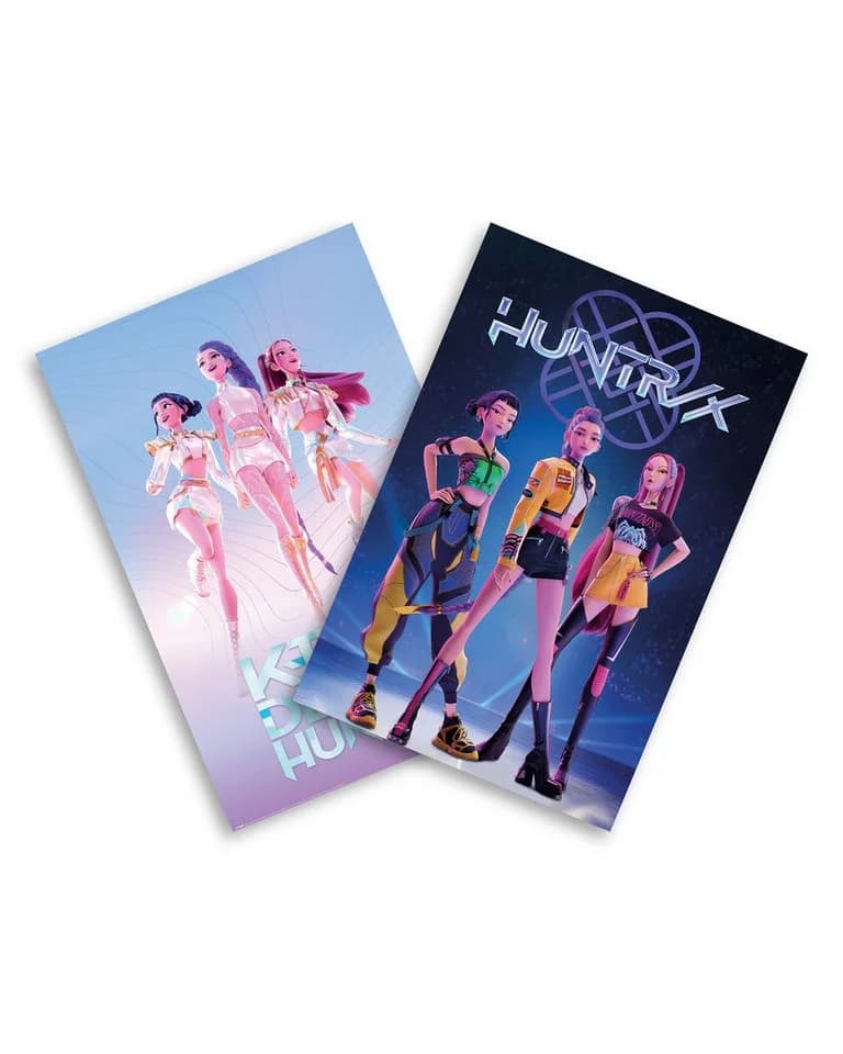 Pyramid Poster KPop Demon Hunters Set 2-tlg. Floating - Bild 2