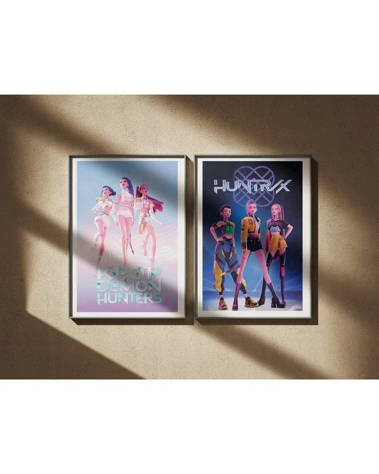 Pyramid Poster KPop Demon Hunters Set 2-tlg. Floating - Bild 4