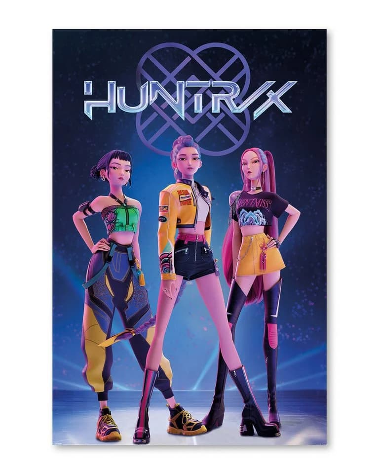 Pyramid Poster KPop Demon Hunters Set 2-tlg. Floating - Bild 5