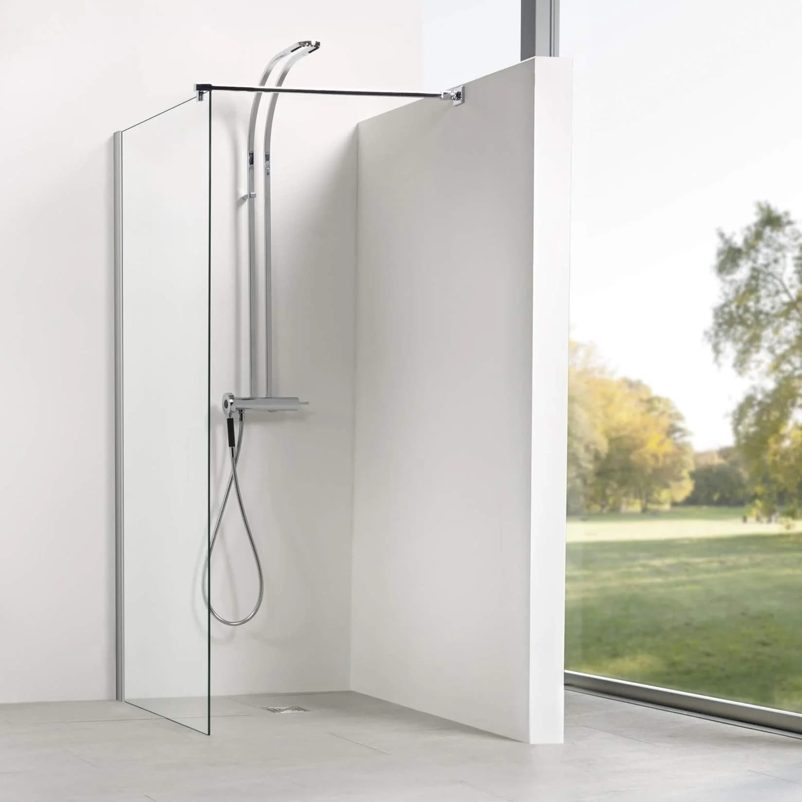 Dusbad Duschkabine Vital 8 Dusche Walk-in Solo Duschwand 1000mm