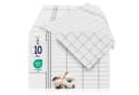 BARBONS Geschirrtuch Set 10-tlg Schwarz 100% Baumwolle Premium Bild 2