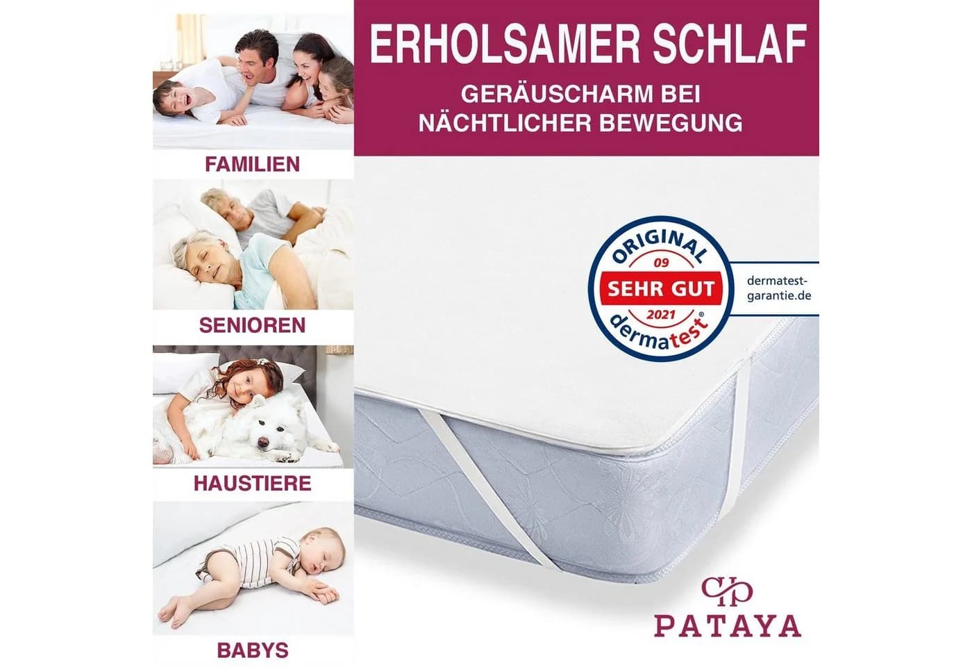 PATAYA Matratzenschoner Wasserdicht - Bild 5