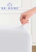 BR-Home Spannbettlaken 100% Baumwolle Jersey Atmungsaktiv Bild 1