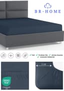 BR-Home Spannbettlaken 100% Baumwolle Jersey Rundumgummi Bild 5