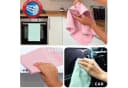 ALARA HOME Mikrofasertücher 3-tlg. Rosa Streifenfrei Bild 5