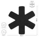 ALARA HOME Pfannenschoner 5-tlg. Filz Topfschutz 38 cm Bild 1