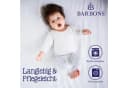 BARBONS Spannbettlaken 2 Stück Baby Jersey Gelb 100% Baumwolle Bild 1
