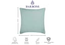 BARBONS Kissenbezug 2er-Set Grün 100% Baumwolle Jersey Bild 5