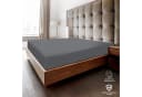 BRB HOME Spannbettlaken Polyester Dunkelgrau Mikrofaser Bild 4