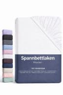 BRB HOME Spannbettlaken Polyester Weiß Mikrofaser Bild 2