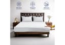 BRB HOME Spannbettlaken Polyester Weiß Mikrofaser Bild 3