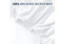 BRB HOME Spannbettlaken Polyester Weiß Mikrofaser Bild 4